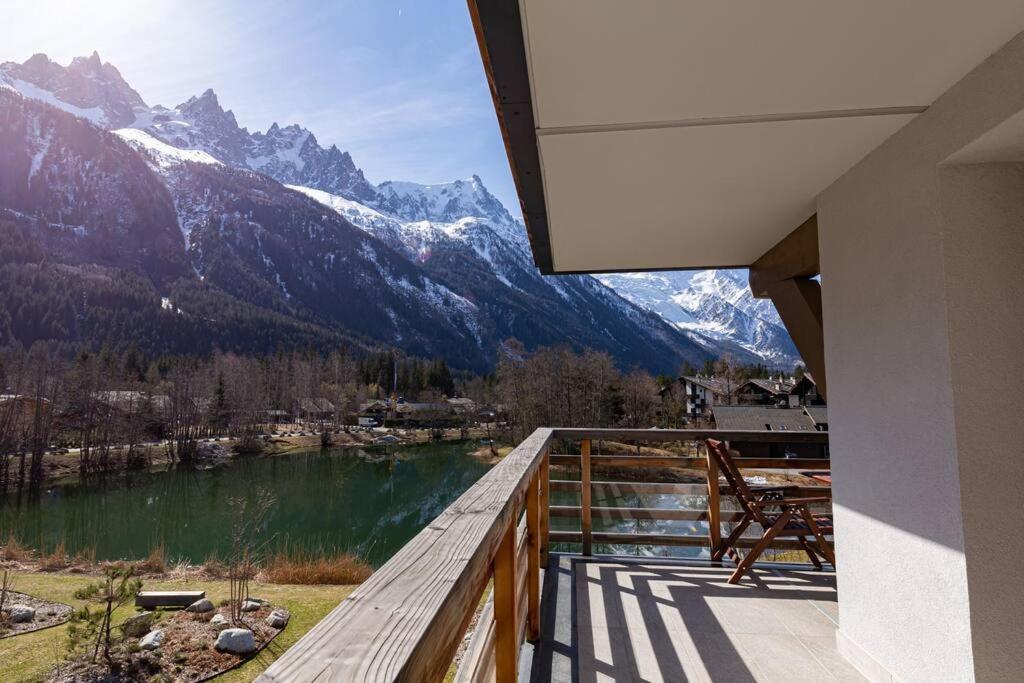 Modern 2Br 5* Pool Gym Spa Garage Mont-Blanc View Chamonix Mont Blanc Exterior foto